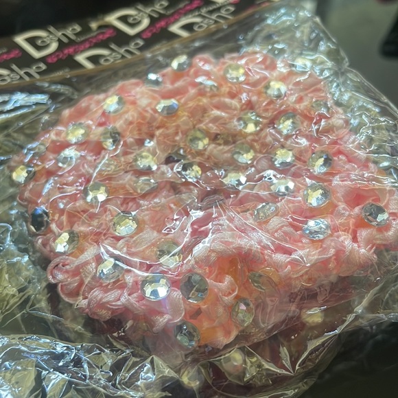 Dasha Designs - 3 pack Rhinestone (Crystal) crocheted bun covers - ballet dancer - Picture 12 of 14